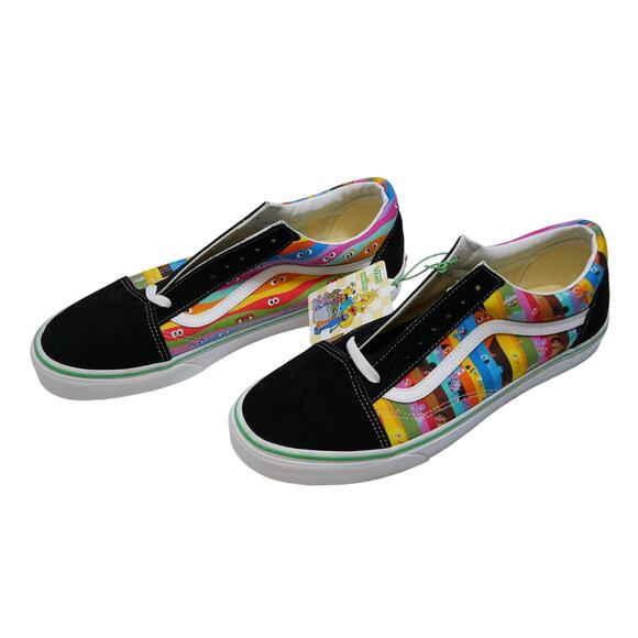 NEW VANS X SESAME STREET LIMITED EDITION OLD SKOOL BLACK MENS SIZE - 11.5 - Picture 1 of 16